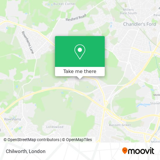Chilworth map