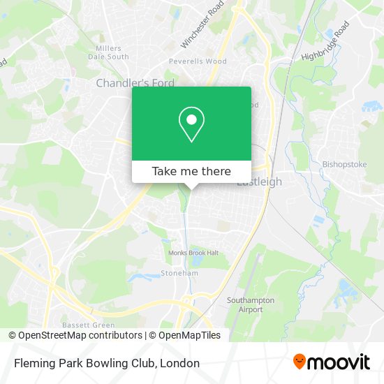 Fleming Park Bowling Club map