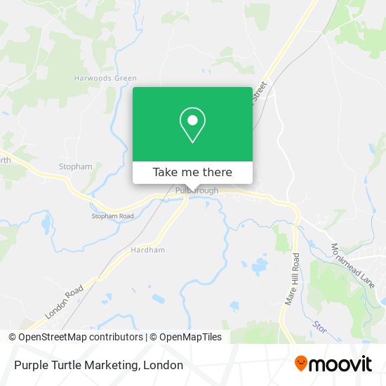 Purple Turtle Marketing map