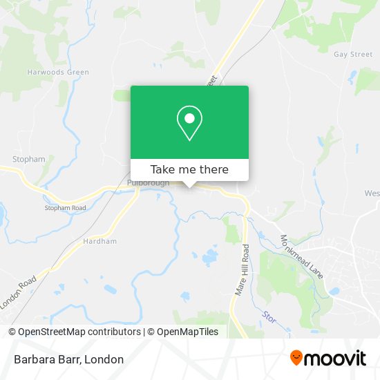 Barbara Barr map