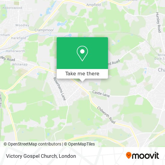 Victory Gospel Church map