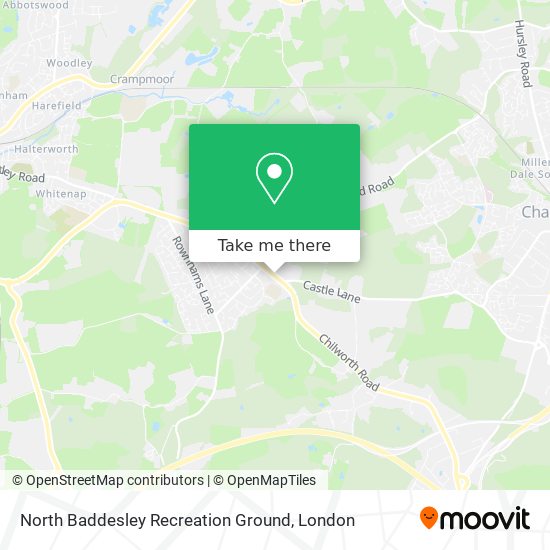 North Baddesley Recreation Ground map