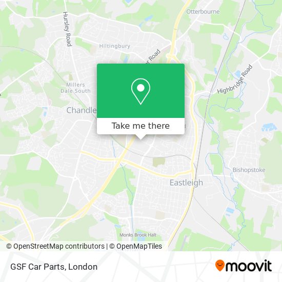 GSF Car Parts map