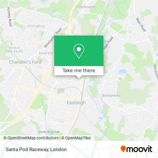 Santa Pod Raceway map