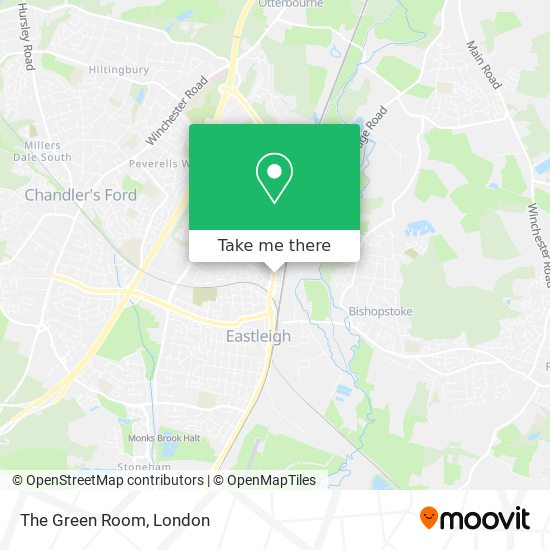 The Green Room map