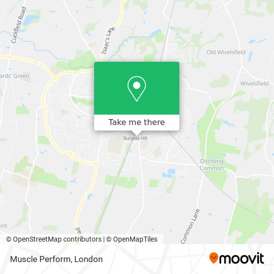 Muscle Perform map