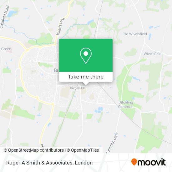 Roger A Smith & Associates map
