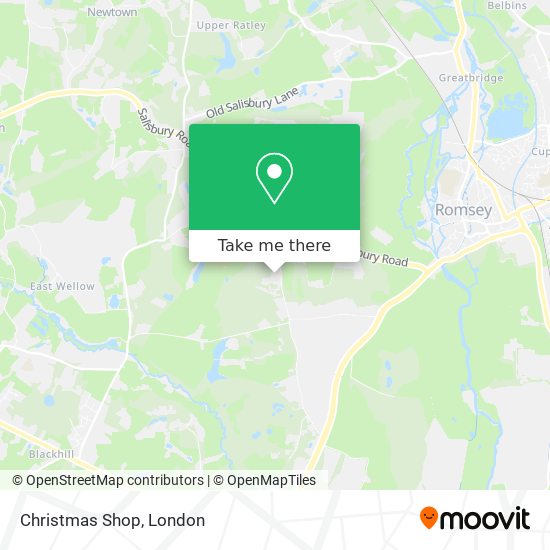 Christmas Shop map