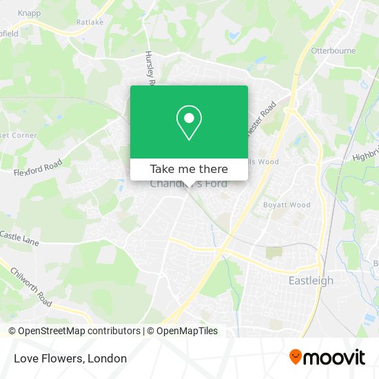 Love Flowers map