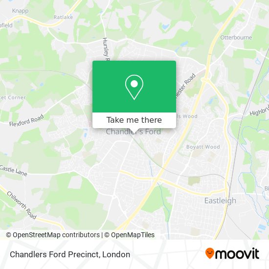 Chandlers Ford Precinct map