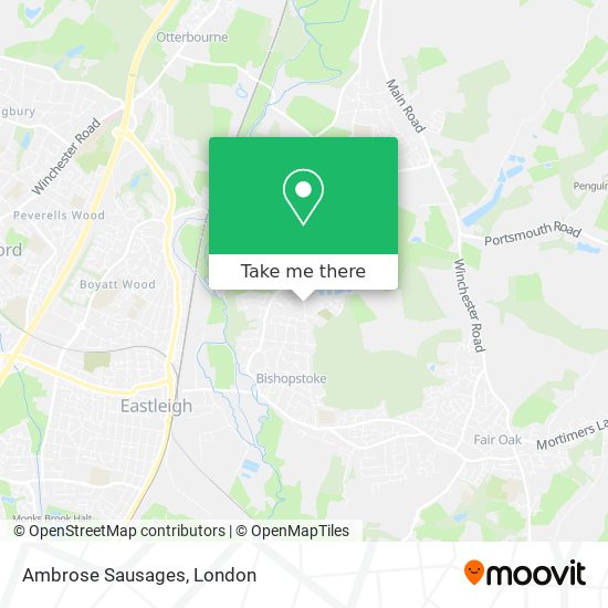 Ambrose Sausages map