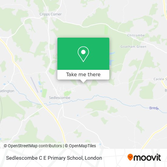 Sedlescombe C E Primary School map