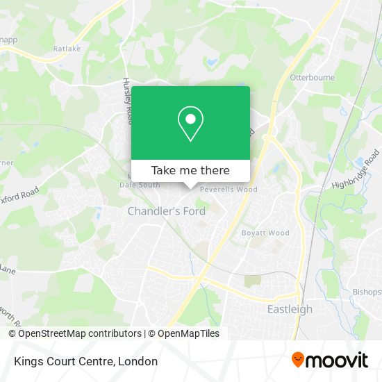 Kings Court Centre map