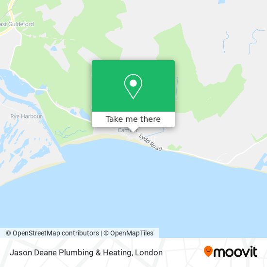 Jason Deane Plumbing & Heating map