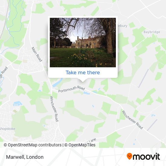 Marwell map
