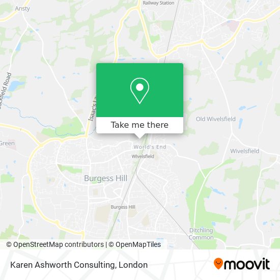 Karen Ashworth Consulting map