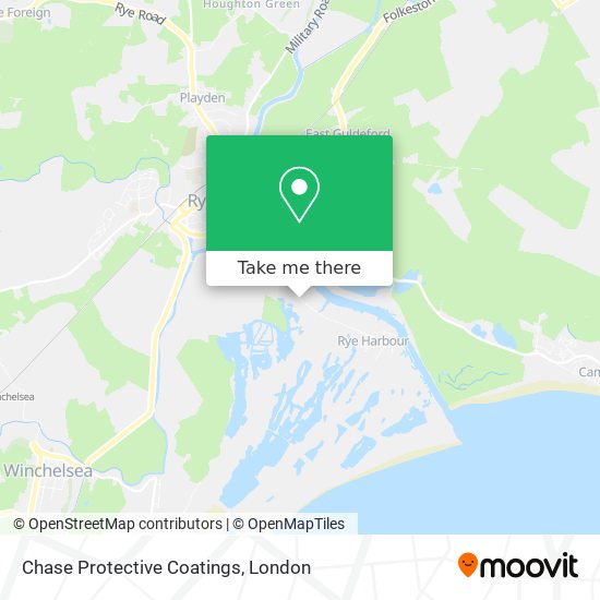 Chase Protective Coatings map