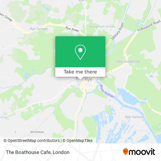 The Boathouse Cafe map