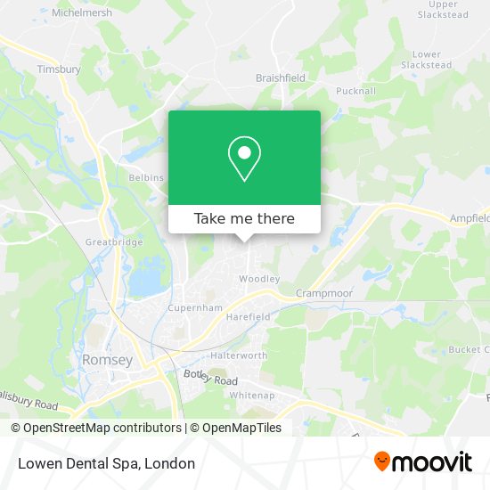 Lowen Dental Spa map