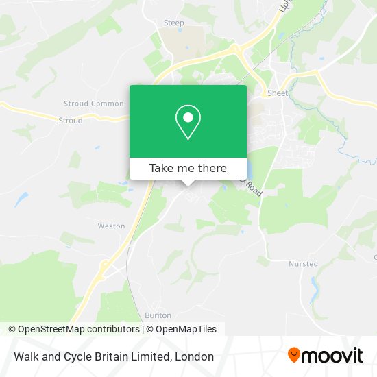 Walk and Cycle Britain Limited map