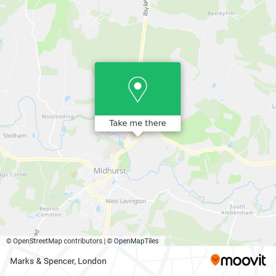 Marks & Spencer map