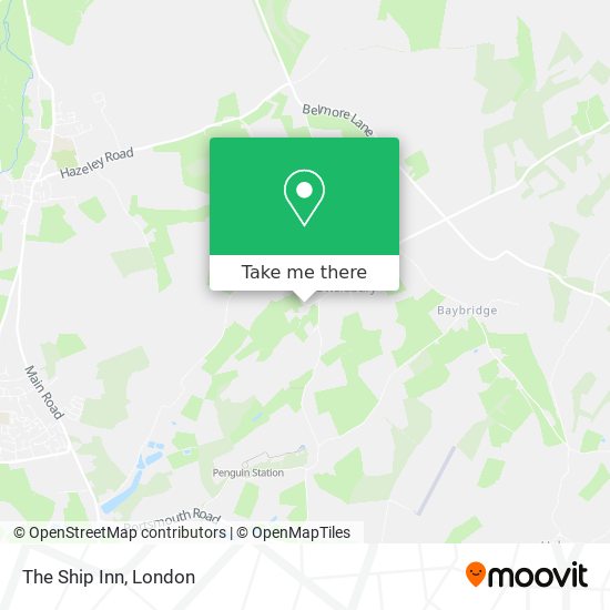 The Ship Inn map