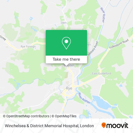 Winchelsea & District Memorial Hospital map