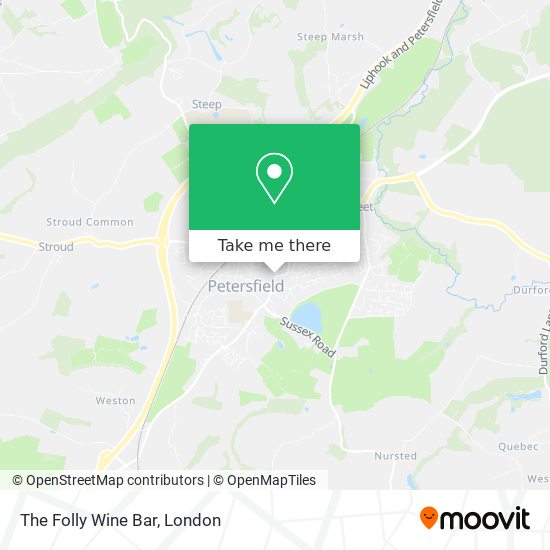 The Folly Wine Bar map