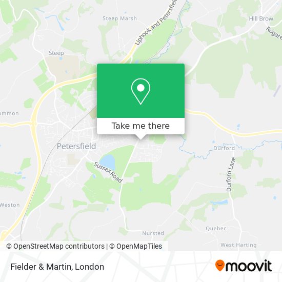 Fielder & Martin map