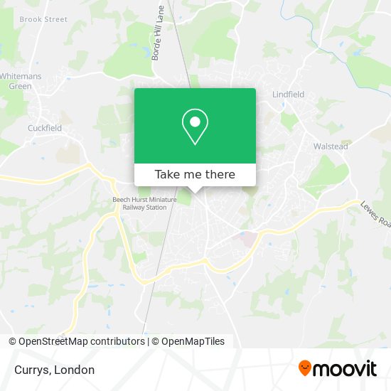 Currys map