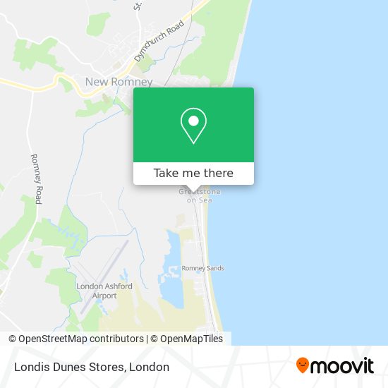 Londis Dunes Stores map
