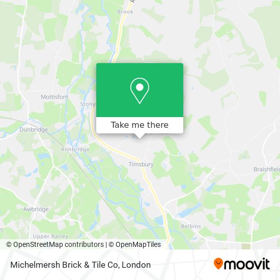 Michelmersh Brick & Tile Co map
