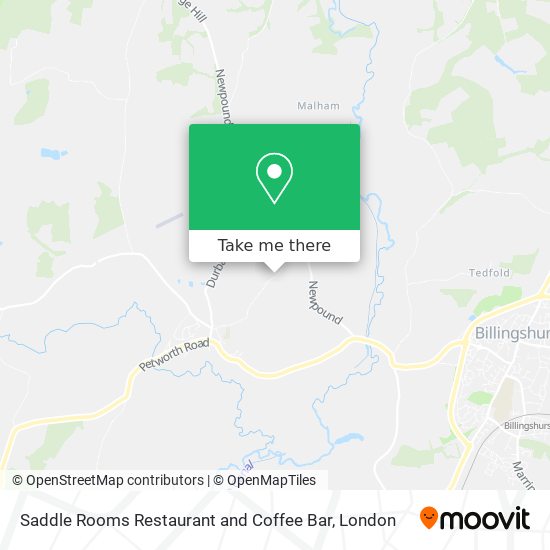 Saddle Rooms Restaurant and Coffee Bar map