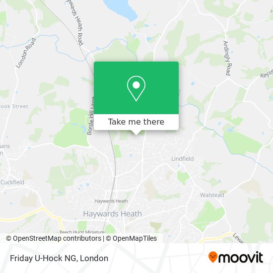 Friday U-Hock NG map