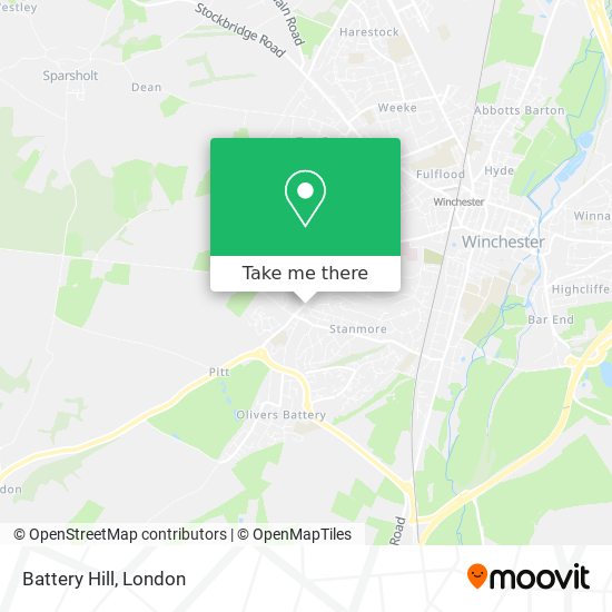 Battery Hill map