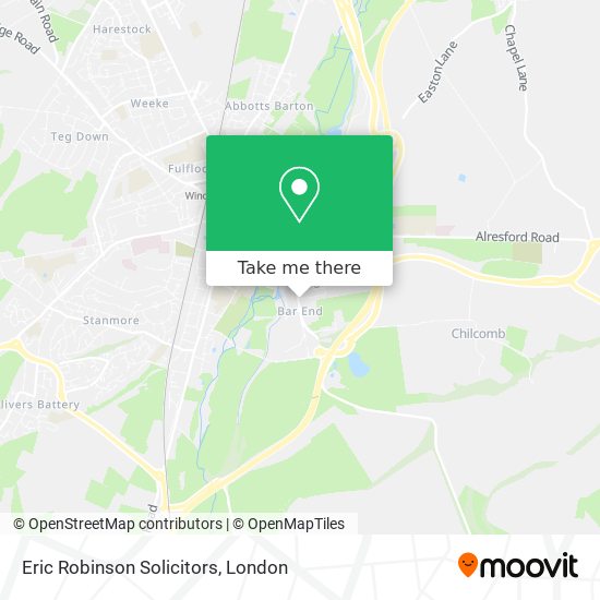 Eric Robinson Solicitors map