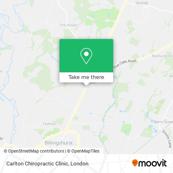 Carlton Chiropractic Clinic map