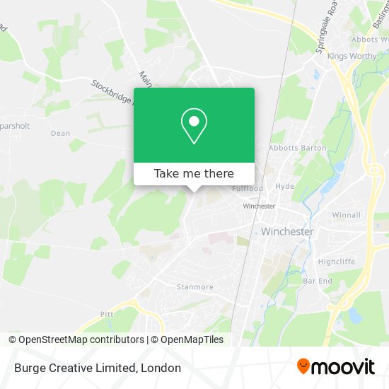 Burge Creative Limited map