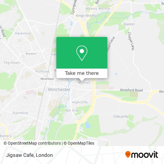Jigsaw Cafe map