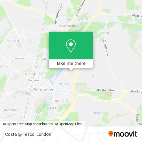 Costa @ Tesco map