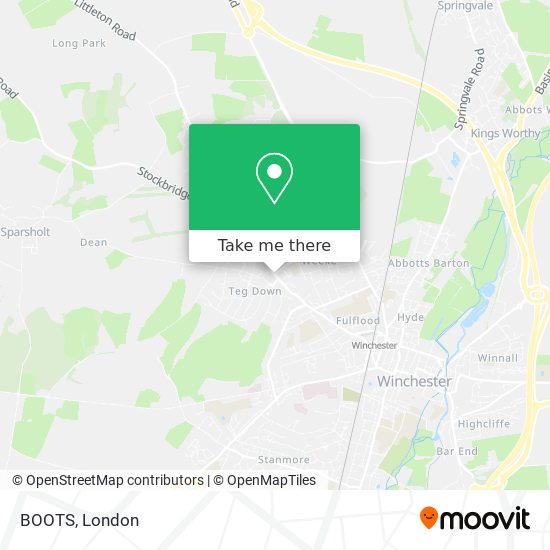 BOOTS map