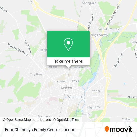 Four Chimneys Family Centre map