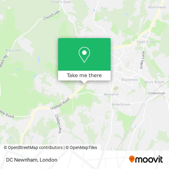 DC Newnham map