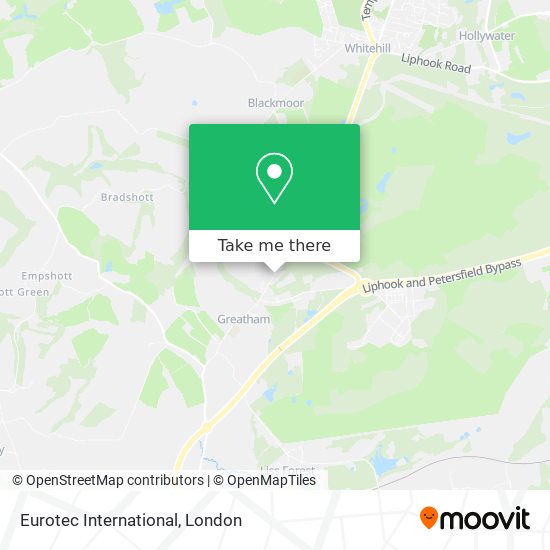 Eurotec International map