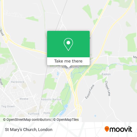 St Mary's Church map