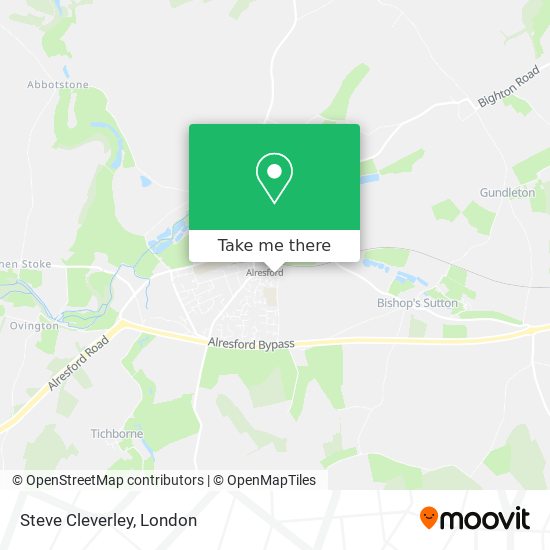 Steve Cleverley map