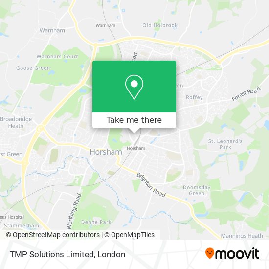TMP Solutions Limited map
