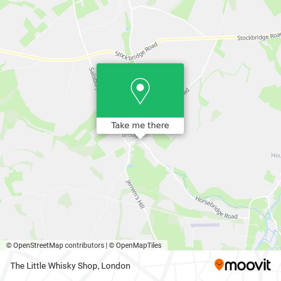 The Little Whisky Shop map