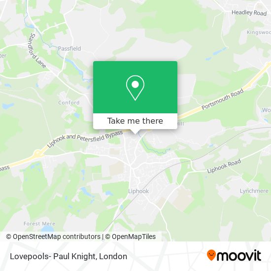 Lovepools- Paul Knight map