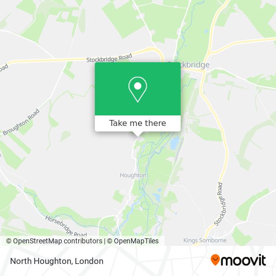 North Houghton map